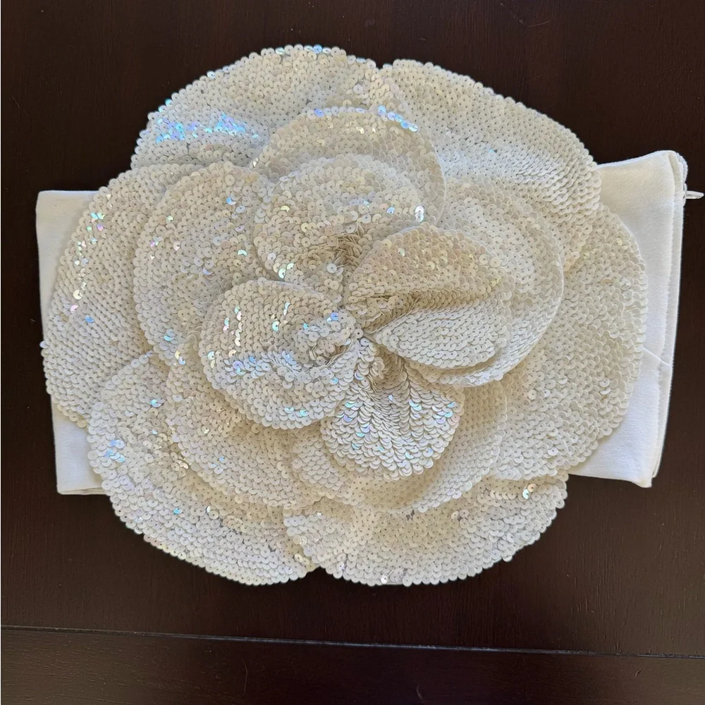 Cynthia Rowley Sequin Floral Tube Top - Picture 4 of 7